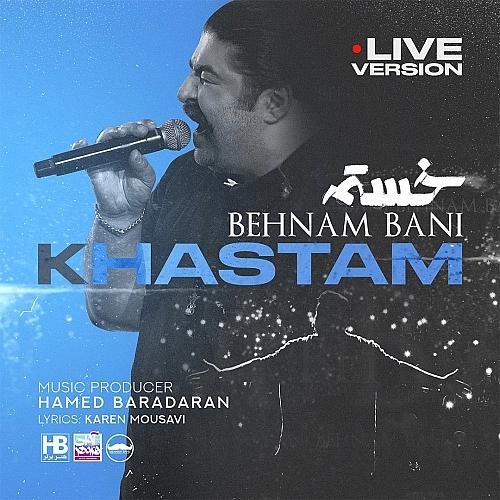 Cover artwork for Khastam (live) by Behnam Bani
